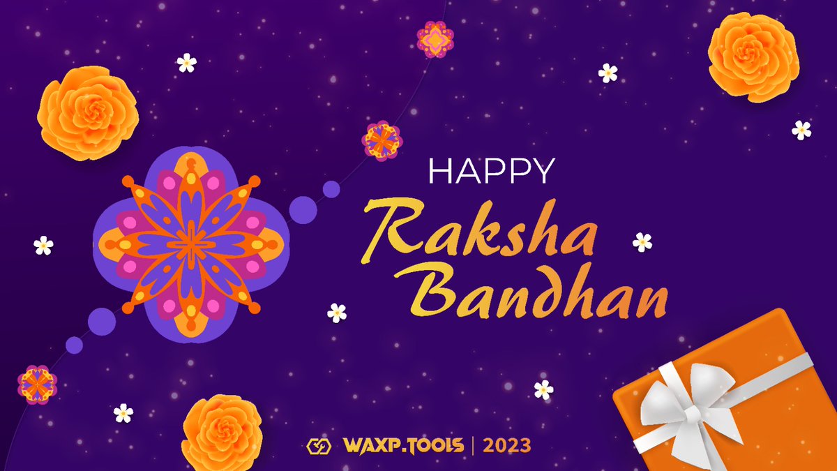 Happy Raksha Bandhan! 🌟 A festival dedicated to all the brothers and sisters who always have each other's backs. Here's to all the fun, fights, and forever love!❤️👫