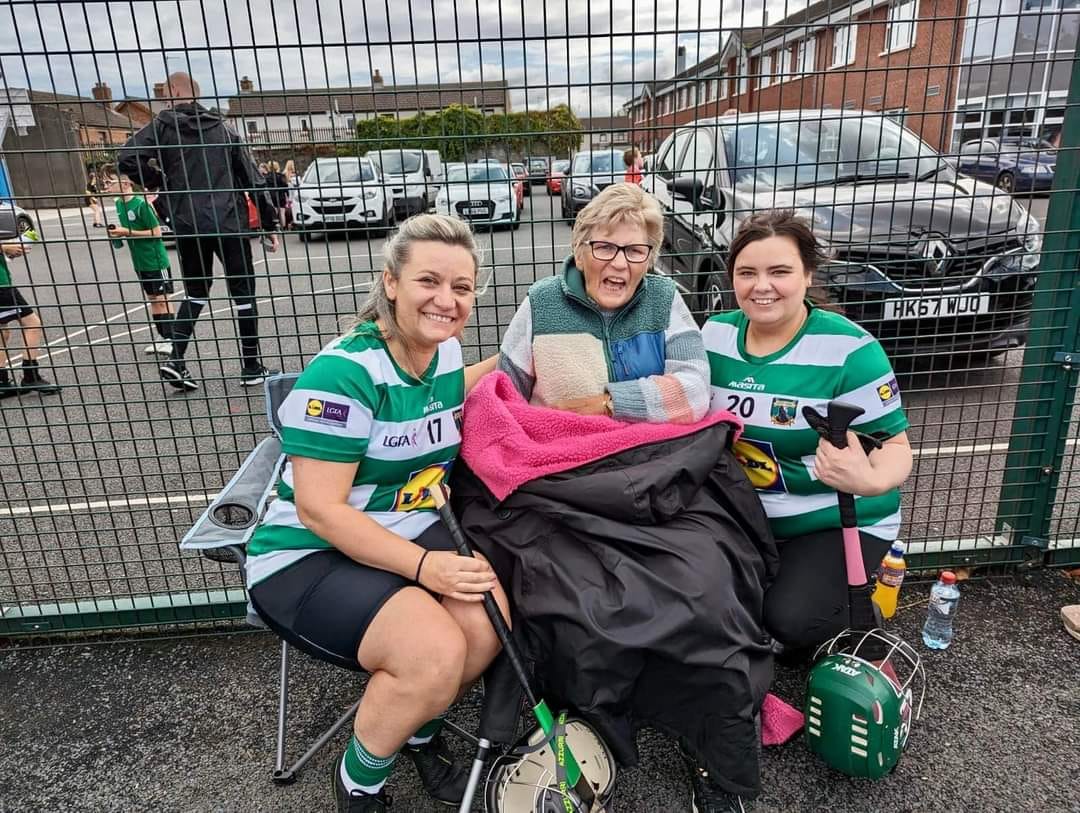 A big thank you to <a href="/ardoynegac/">CLG Ard Eoin</a>,  <a href="/latharnaog/">Latharna Og GAC</a>, <a href="/BredaghGAC1/">Bredagh GAC</a> and <a href="/EastBelfastGAA/">East Belfast GAA</a> for joining us at our social camogie and hurling tournament on Saturday. A big day for camogie in the club as it was the first Wolfe Tones camogie team to take the pitch in 50 years. Well done all.