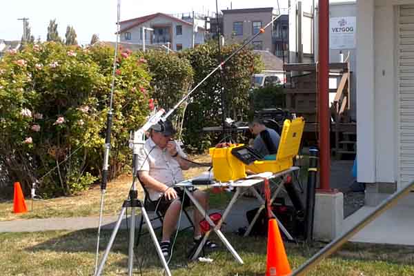 Last Saturday, <a href="/richmond_arc/">RARC VE7RAR</a> members used club station (and personal antenna setups) <a href="/gogcannery/">Gulf of Georgia Cannery Society</a> to conduct NVIS tests on 80m HF with Nanaimo ARA, as part of #EMCOM #EMERGCOMM #radiocom exercise to contact Vancouver Is. Successful QSOs were made with as little as 10W on voice.