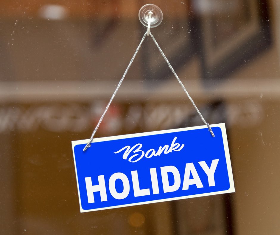 Happy Bank Holiday Monday! ☺️

We're closed today to give our team a well earned rest! 👏

Have a great day everyone!