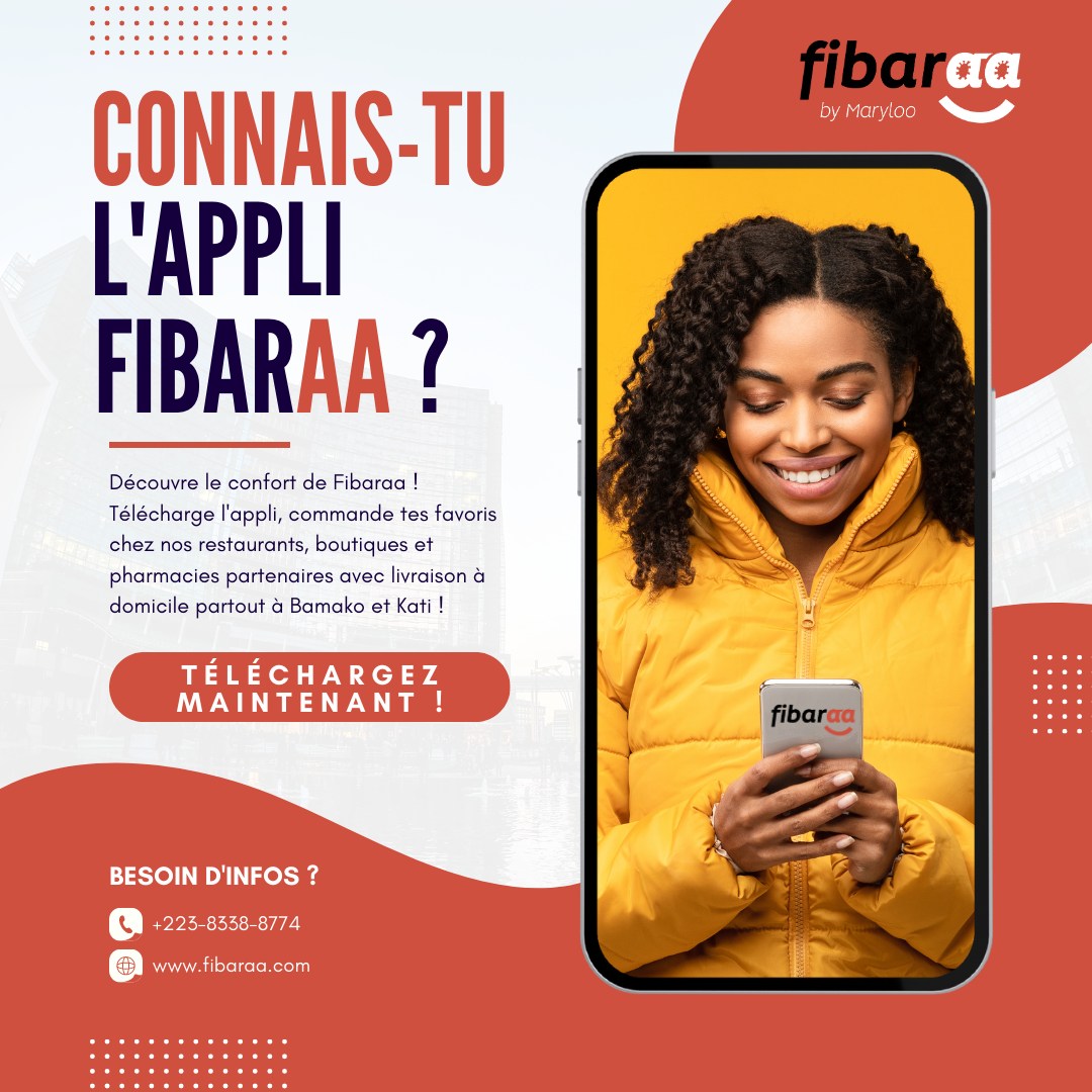 FibaraaML's tweet photo. 📷 Découvrez une nouvelle façon de commander et de faire vos courses ! L'appli #Fibaraa vous offre une expérience de shopping en ligne exceptionnelle. #Téléchargez Fibaraa dès maintenant et faites place à la modernité dans votre vie quotidienne ! https://t.co/plmhQn1Mab