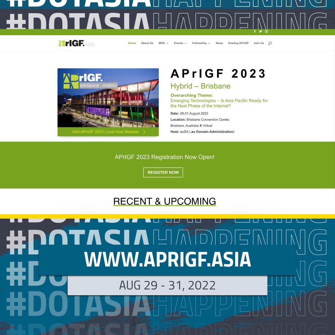 Asia Pacific Regional Internet Governance Forum  serves as a platform for exchange &amp; collaboration to aggregate national #IGF discussions, ultimately advance the Internet governance development in the #AsiaPacific region.

ap.rigf.asia

Asian #InspirAsian