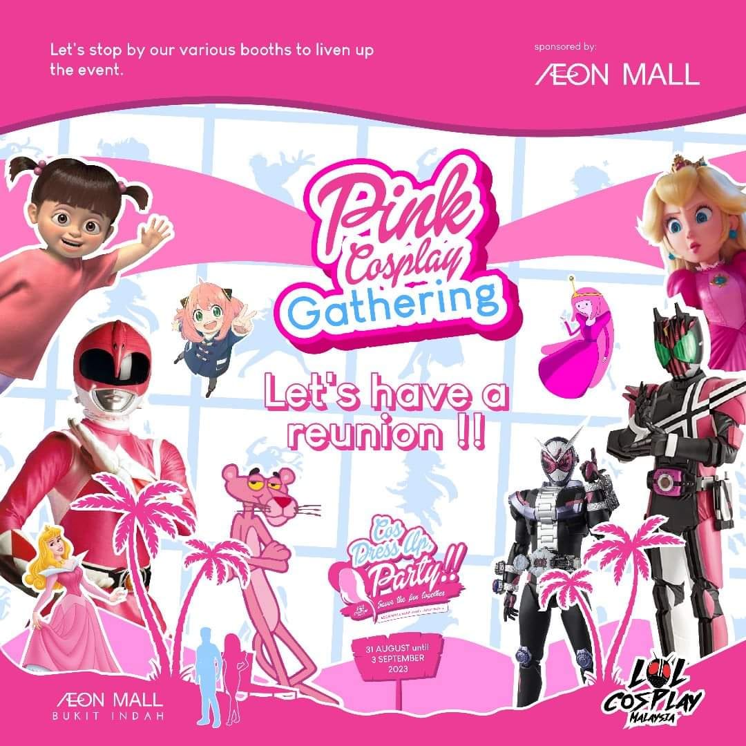 LolcosplayM's tweet photo. Hi everyone,

You feel bored at home? Don't know where to spend your free time? Don't worry! We are running various interesting activities for you all in conjunction with the CosDressUp, Party!! which will run at AEON Mall Bukit Indah.See you there ... https://t.co/amxeunuTRx