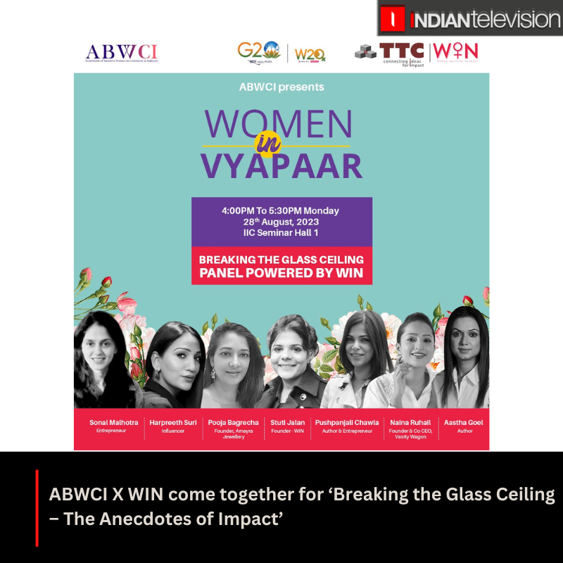 ITVNewz's tweet photo. ABCWI &amp; WIN join accomplished women leaders to share determined, fearless journeys. @ambishhh @stutijalan @abwci_global @WomenInspiring2 #WomenInVyapaar @MissKalosine @WagonVanity Pushpanjali Chawla, Aastha Goel, Pooja Bagrecha
Read Full Article:
https://t.co/LoBm1RdHMr https://t.co/1oBxSHoHcd