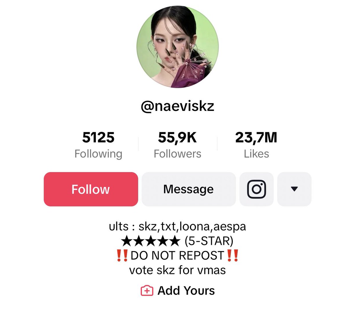 Just a reminder that the person who started all this mess is naeviskz, we need this account gone