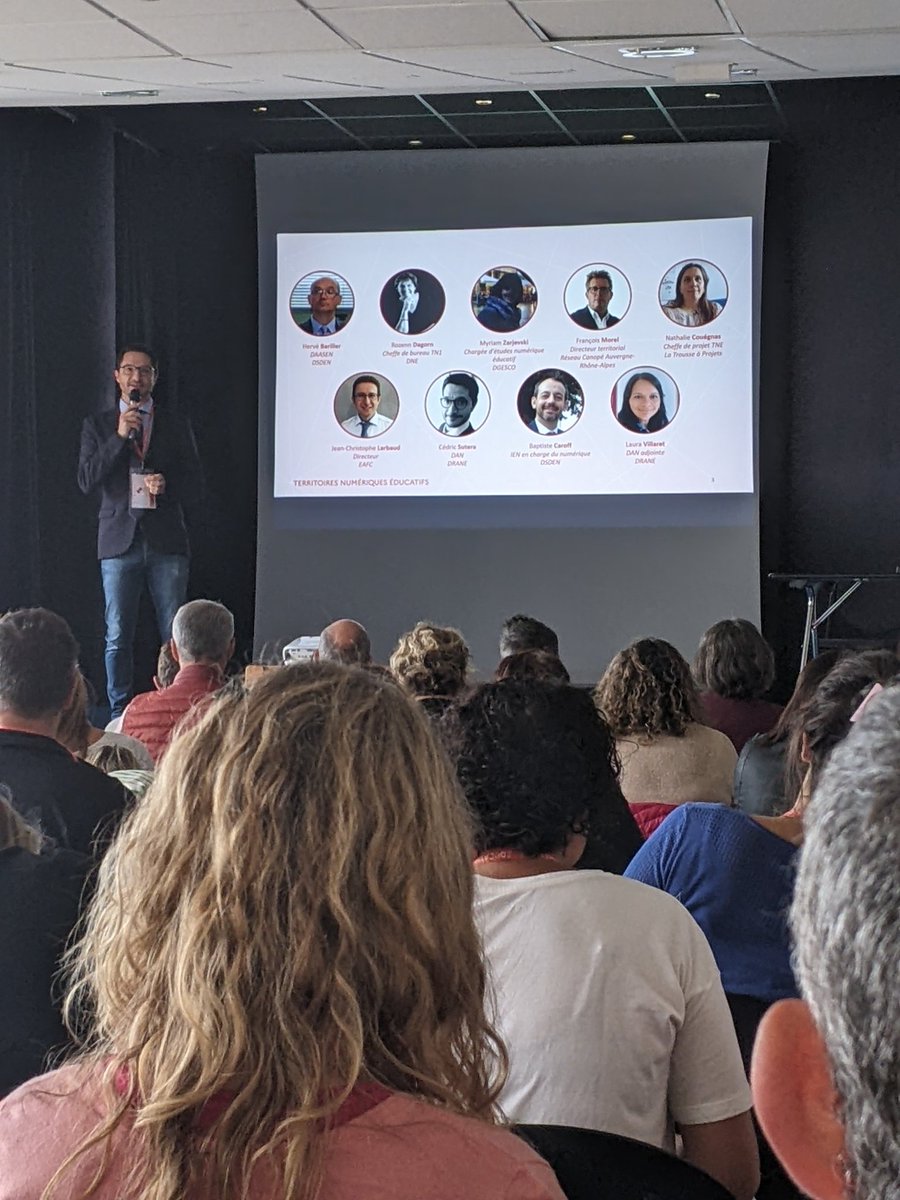 EMI_Grenoble's tweet photo. Lancement de l'université d'été #TNE38.
La cellule académique EMI @acgrenoble #CAEMI est au côté de la @DRANE_Grenoble, du @CDIsere , de la @FTLV_Grenoble et de @reseau_canope pour accompagner les formateurs et les équipes.
L'EMI @acgrenoble, c'est reparti 🚀🚀🚀
@patrice_gros https://t.co/KxYY82XSNu