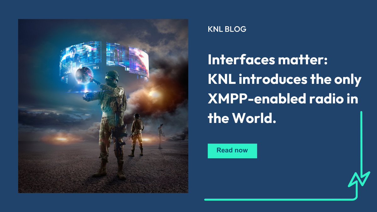 KNLNetworks's tweet image. XMPP enables swift and versatile communications on the field, which is why our CNHF Manpack radios are XMPP-ready by standard.

Read more: knl.fi/newsroom/only-…

#KNL #GetConnected #XMPP #CNHF