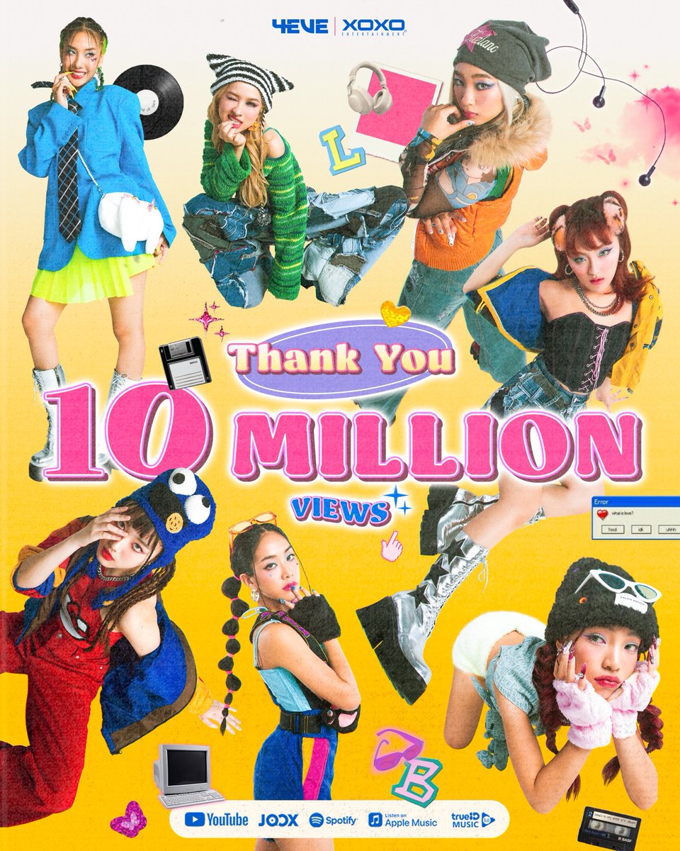 4eveOfficial's tweet photo. Thank You for Life Boy 10,000,000 วิว 
#พูดไปก็ไลฟ์บอย4EVE10M  

4EVE - Life Boy (พูดไปก็ไลฟ์บอย) Prod. by JAP The Richman Toy | Official MV  
📍 https://t.co/16tLtETUFZ 

#พูดไปก็ไลฟ์บอย4EVE 
#4EVE 
#XOXOentertainment https://t.co/wVZY6qfIuH