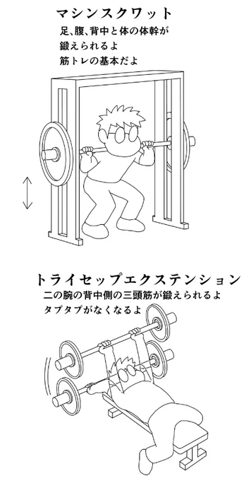 今日のトレ 6日ぶりの早朝ジョギング7kmマシンスクワット50k10,60k10,80k7x3トライセップエクステンション20k15x3,30k10x3バーベルフレンチプレス10k15x3,20k10x3クランチ前左右各40x3ケーブルプレスダウン30k15x3,40k7,5,5,35k10x370分#筋トレ #ダイエット 