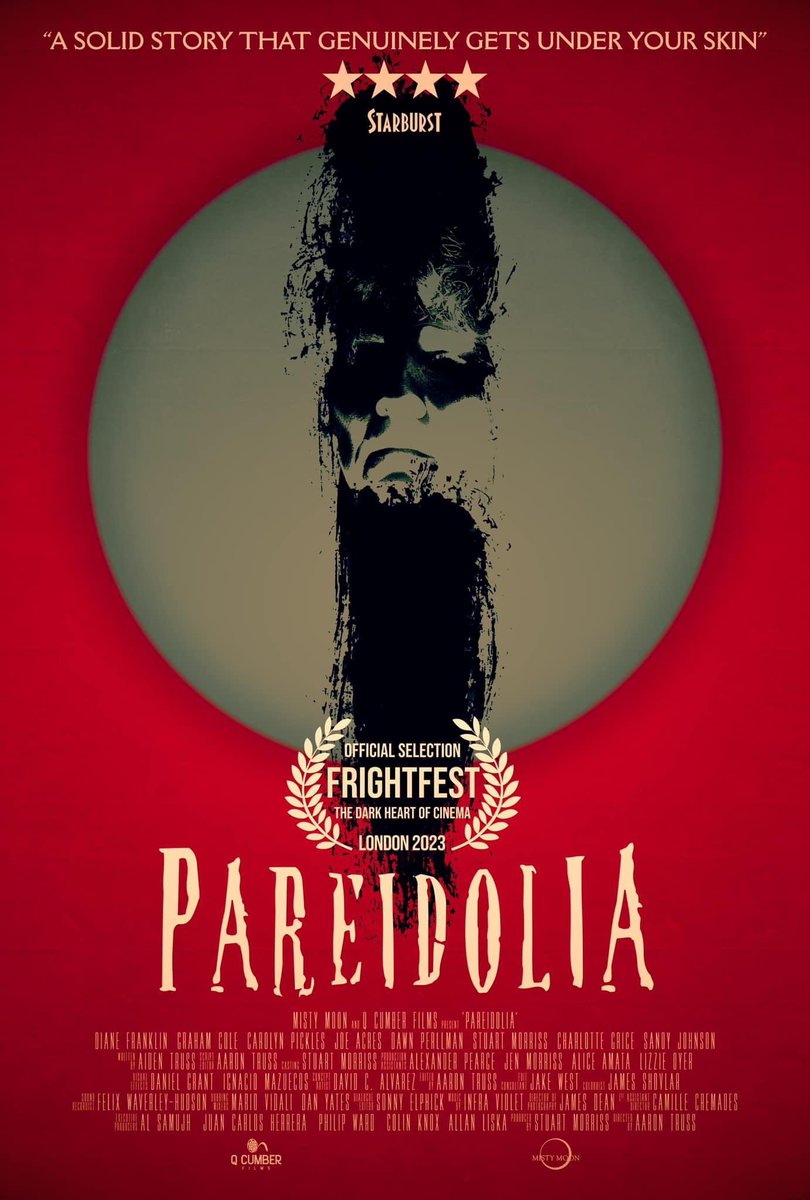 Today is the day…The world premiere of our film Pareidolia <a href="/FrightFest/">FrightFest</a> in London’s Leicester Square..Nearly 2 years in the making..Happy Pareidolia Day <a href="/DianeFranklin80/">Diane Franklin</a> <a href="/GrahamcoleAct/">graham cole OBE</a> <a href="/pickles_carolyn/">Carolyn Pickles</a> <a href="/taxijoeuk/">Taxi Joe</a> <a href="/TrussAaron/">Aaron Truss</a> <a href="/sequinedmoon/">Sequined Moon</a> <a href="/SlasherTrash/">Slasher Trash</a> <a href="/Robin_Askwith/">Robin Askwith</a>