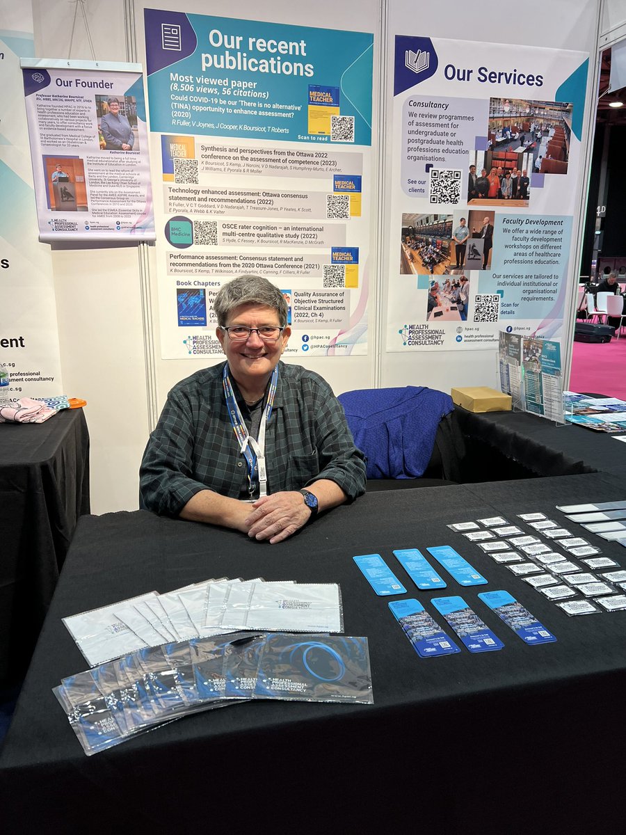 kathy_boursicot's tweet image. #AMEE2023 #MedEd #HPAC  Come visit us on our exhibition stand no 59