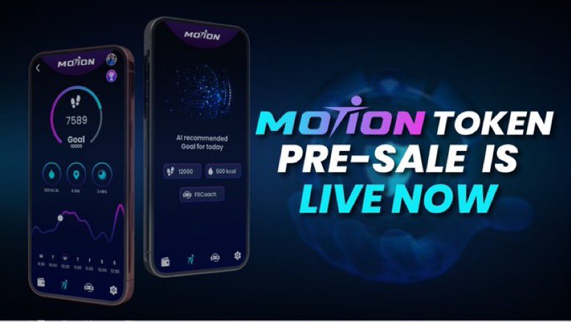 Ayeshasidr97039's tweet image. Ready to crush your fitness goals? 🏋️‍♀️🌟 Participate in the token pre-sales for Motion Fitness app and gain access to tools that empower you to challenge yourself and achieve greatness. #CrushGoals #TokenPreSales #TheMotionAPP #Newtonmotion #Saitama @MrDiamondhandz1 @maythous