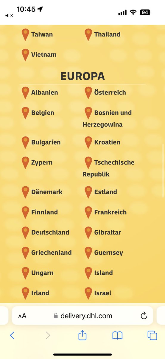 Du möchtest lernen, wie man eine Länderliste _nach_ der Übersetzung vom Englischen ins Deutsche sortiert und nicht davor? Das (und sehr viel mehr!!) lernst du bei uns an der @inf_haw_hh @HAW_Hamburg 🥰 #dhl
