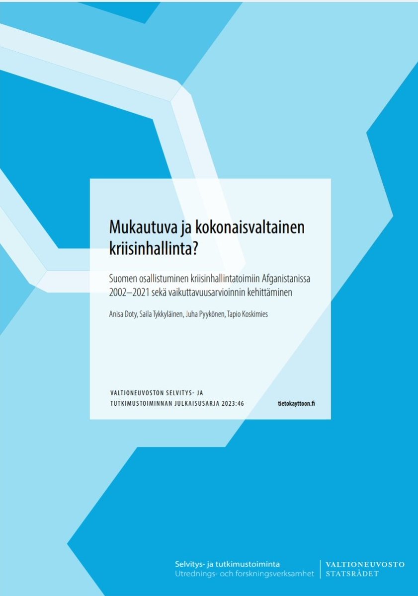 Tämä tutkimus <a href="/SailaTy/">Saila Tykkylainen</a>
<a href="/JuhaPyykonen/">Juha Pyykönen</a> ja Tapio Koskimies kanssa nyt purkissa! <a href="/CMCFinland/">CMC Finland</a> @vnteas

tietokayttoon.fi/-/10616/tutkim…