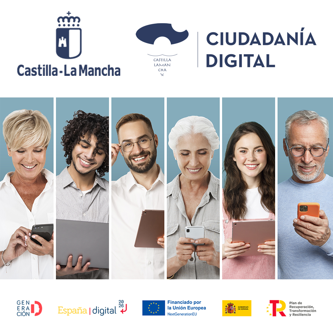 💥 ¡La revolución digital llega a la ciudadanía de Castilla La-Mancha! 💥

Te presentamos #CiudadaníaDigital, la iniciativa diseñada para acercar las nuevas tecnologías a sociedad castellanomanchega a través de cursos gratuitos presenciales y online.

📩 ciudadaniadigital@jccm.es