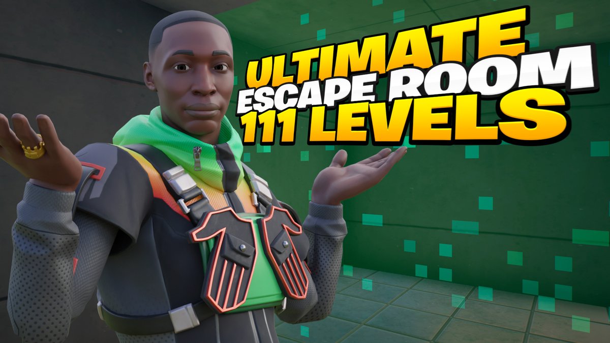 NEW FORTNITE ESCAPE ROOM!
Map Code: 9389-2602-8664
#createdinfortnite #UEFN #Fortnite