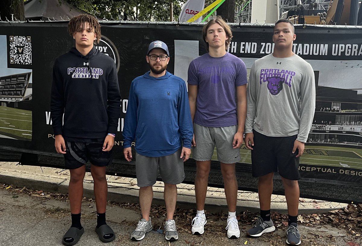 Brian Smart (@agentbriansmart) on Twitter photo The Future of TN football is on the road this year. 2025 class and 2026 class coming to a campus near you. <a href="/VandyFootball/">Vanderbilt Football</a> <a href="/bartonsimmons/">Barton Simmons</a> <a href="/BeechFootball/">Beech Football</a> <a href="/phspanthers_tn/">Portland Panther Athletics</a>
Appreciate Vanderbilt Football for letting us be at their opening night. The Future of TN football is on the road this year. 2025 class and 2026 class coming to a campus near you. <a href="/VandyFootball/">Vanderbilt Football</a> <a href="/bartonsimmons/">Barton Simmons</a> <a href="/BeechFootball/">Beech Football</a> <a href="/phspanthers_tn/">Portland Panther Athletics</a>
Appreciate Vanderbilt Football for letting us be at their opening night.