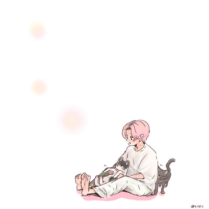 「animal on lap」 illustration images(Latest｜RT&Fav:50)