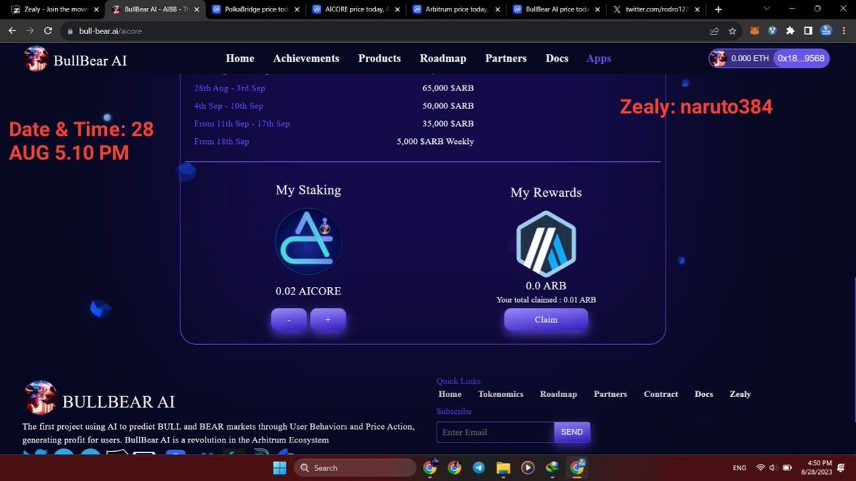 rodro1228's tweet photo. @BullBear_AI #BullBearAI $AIBB #AIGAME $AICORE
$AIBB and $AICORE will go to moon soon. https://t.co/e2jGieq9TN