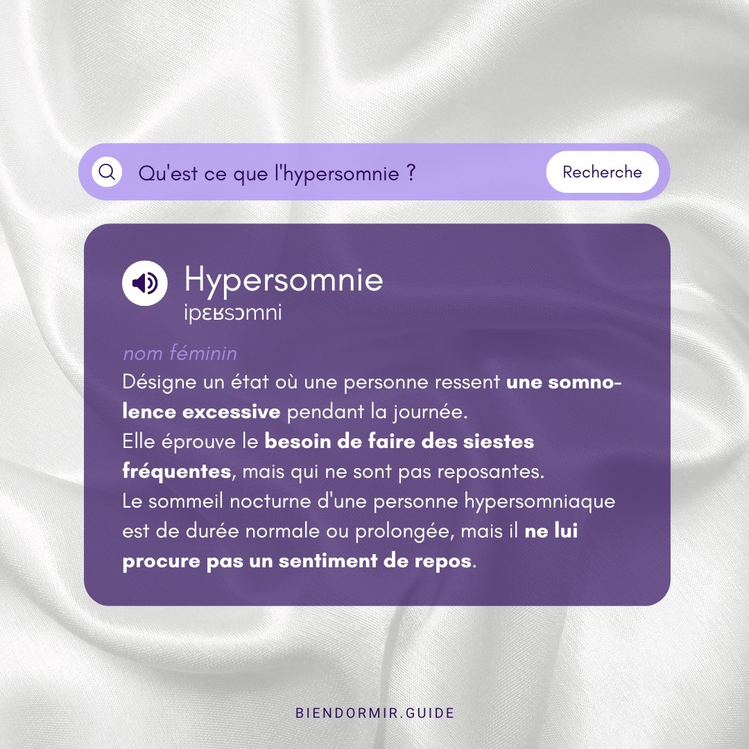 Découvrez le mystère du sommeil excessif : l'hypersomnie 😴
Avez-vous déjà ressenti une fatigue constante difficile à expliquer, même si vous dormez beaucoup (voire trop) ? ⏲
Vous êtes peut-être sujet à ce trouble rare ! 💤
#hypersomnie #sommeil #sleep