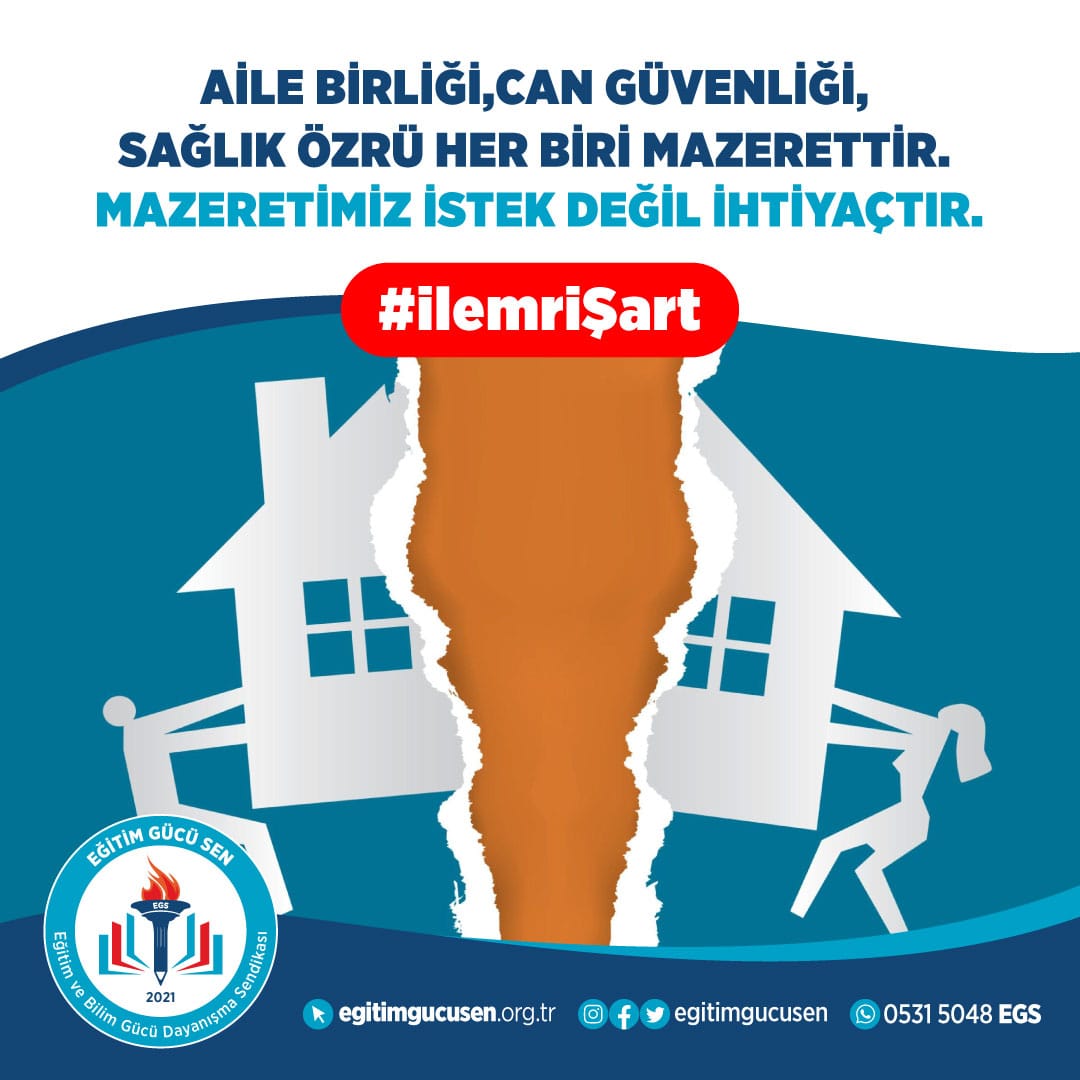 Öğretmenler yeni senenin heyecanını ve telaşını yaşamak yerine ailelerinden uzak nasıl yaşayacaklarının, iki ev birden nasıl geçindireceklerinin bunalımına girdiler. Bizi bu durumdan ancak #TekYolilEmri kurtarabilir.
<a href="/Yusuf__Tekin/">Yusuf Tekin</a>
<a href="/RTErdogan/">Recep Tayyip Erdoğan</a>