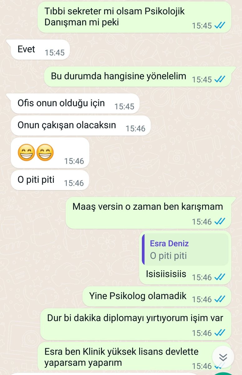 5incicuce's tweet photo. TR'de siyasi desteği olmadan (torpil, kayırma her ne ise ondan) psikolog olmayı düşünen benim gibi başka aptallar varsa benim diplomayı devrediyorum. https://t.co/IlE7WuyVi7