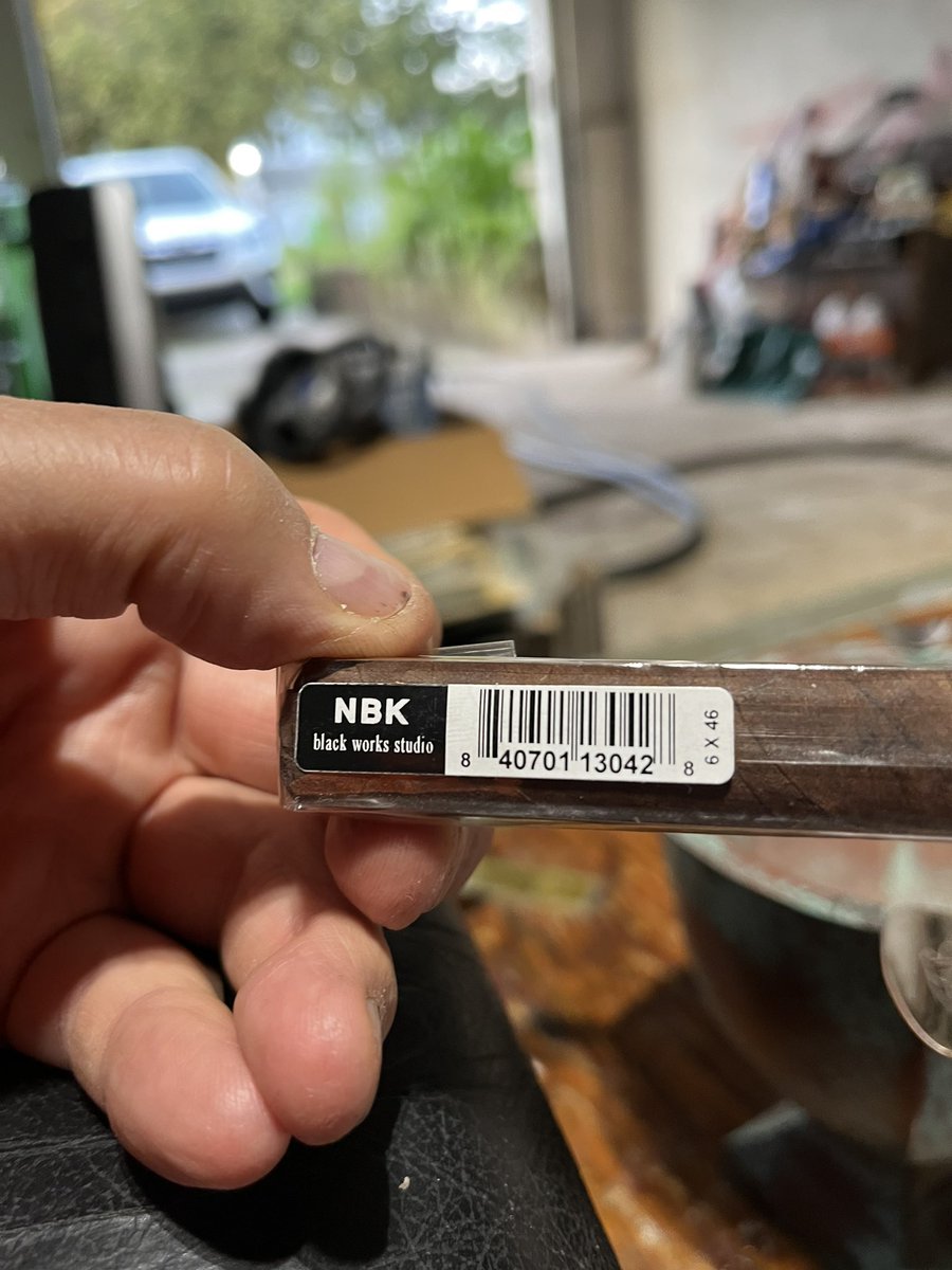 emac5457's tweet photo. Black Works Studio NBK! Excellent stick #nbk #blackworksstudio https://t.co/LFVcIidxAw
