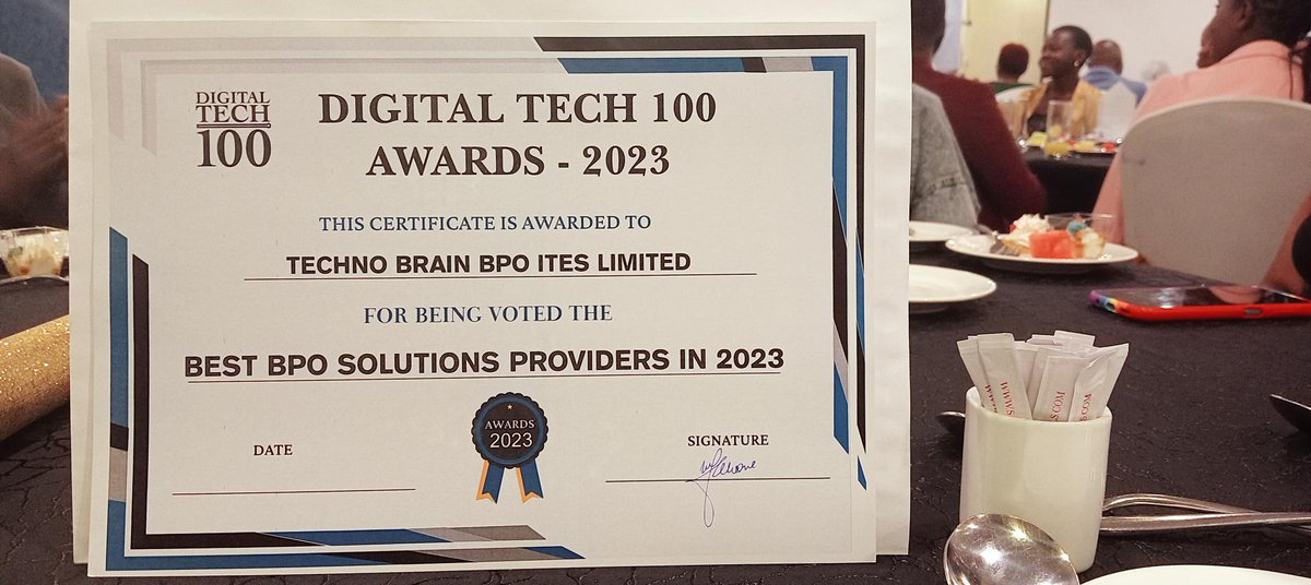 We are honored to receive the Digital Tech 100 Awards recognition as the Best BPO Solutions Providers in 2023 🏆.

#bposolutions #bpo #bposervices #serviceprovider #customerservice #digital #callcenter #contactcenter #contactcentre