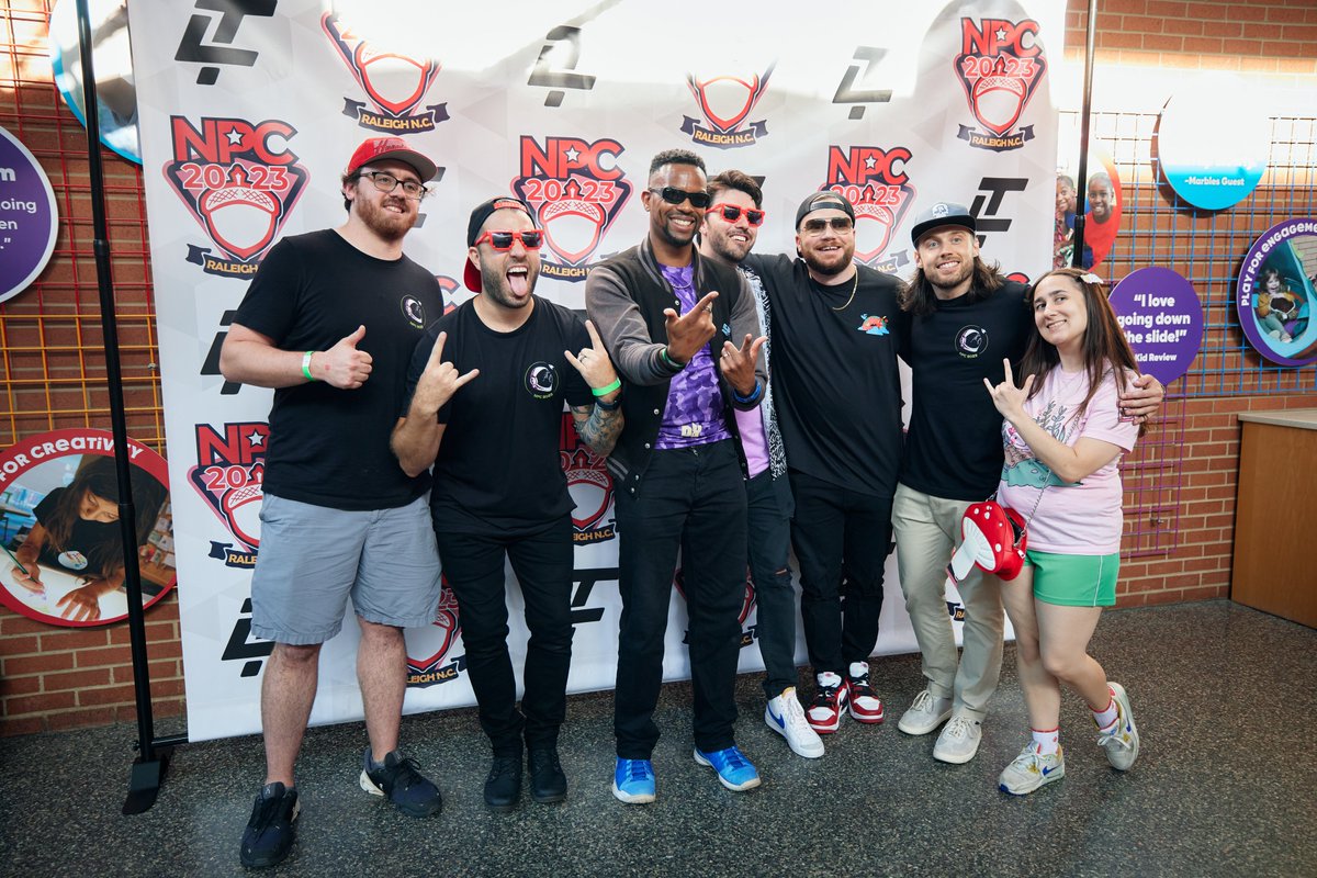 NerdcorePC's tweet image. Can you believe... one month ago we PARTIED with VIPs at Marbles Museum?? #NPC2023 #takeusback