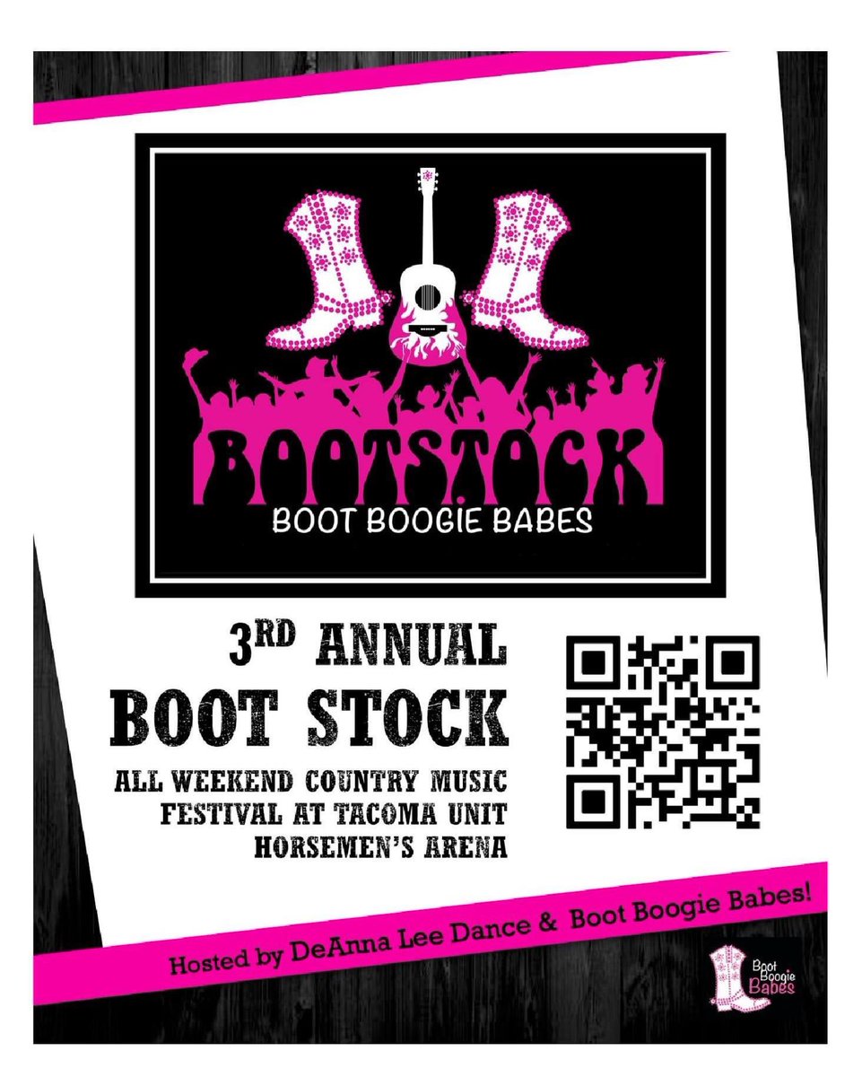 BootBoogieBabes's tweet image. Secure YOUR pass NOW ⭐️ Screenshot for the QR Code 📸 🔗 
⭐️ deannaleedance.com/boot-stock/ ⭐️