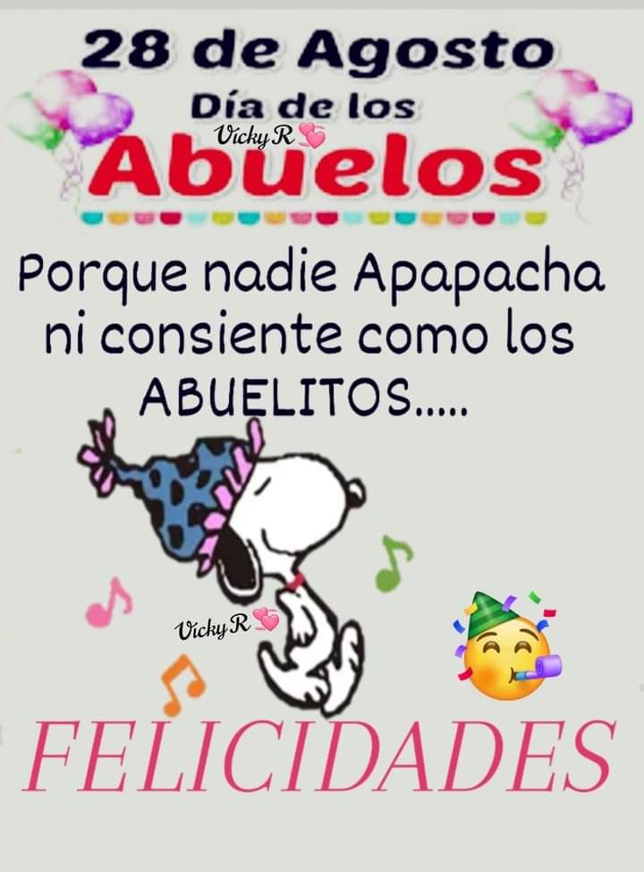 ERIKAOL1802's tweet photo. Feliz día a la que sean abulitas.!!!! https://t.co/4SDaaK7HMa