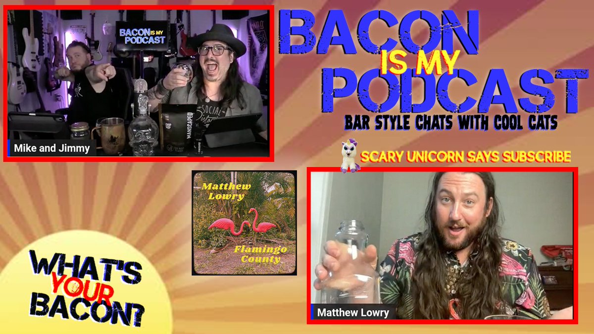 The latest episode of <a href="/baconismypod/">Bacon Is My Podcast</a> is out with <a href="/matthewlowry711/">Matthew Lowry</a>!
Check out #baconismypod on StrangerhoodTV.com and all #podcast streaming platforms! Don't forget to #like, #subscribe and give those #5starreviews!
#whatsyourbacon <a href="/wtfpublicity/">Whoa, That’s Fresh!</a>