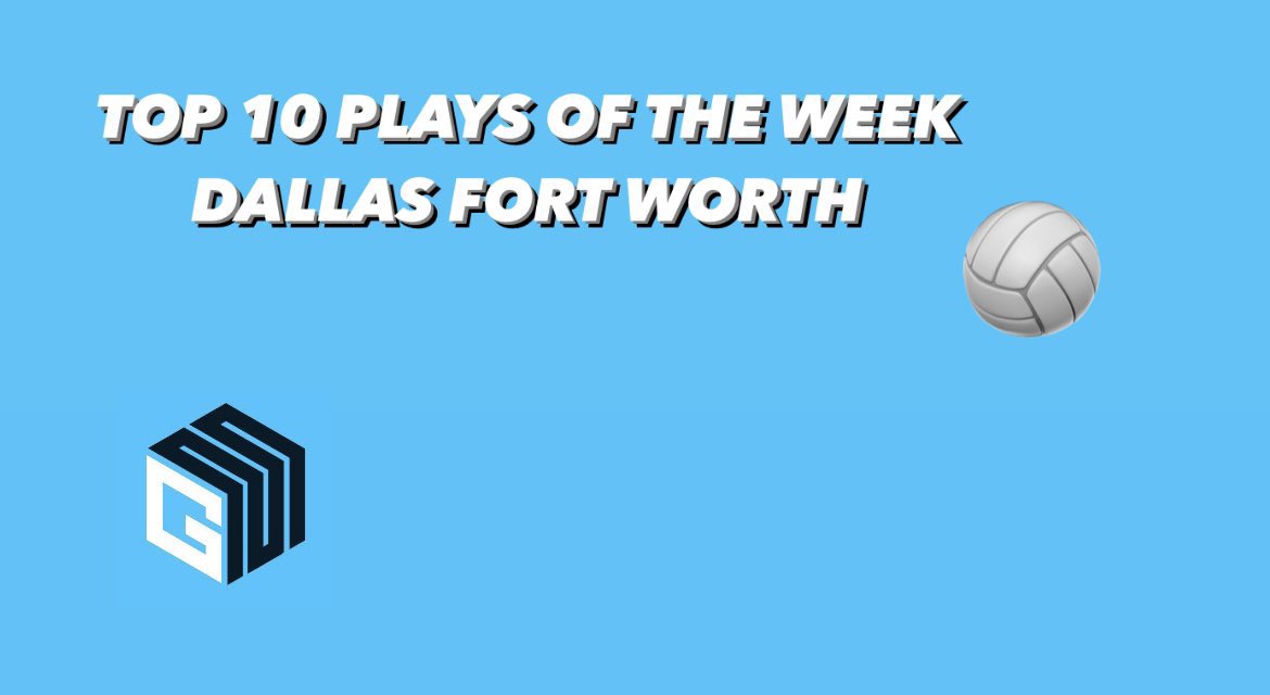 NEW WEEK = NEW TOP PLAYS

🥁 🥁 🥁

DFW Top 10 Plays of the Week
August 21-26, 2023
youtu.be/5wcfU2KckYY?si…

Let us know what you think? Make sure you submit plays every Saturday/Sunday for consideration. Subscribe to our channel/website gmsportsmedia.com #TXHSVB