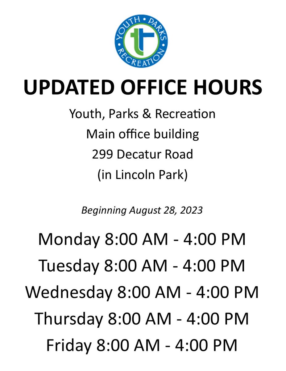 Town of Tonawanda Youth, Parks & Recreation tweet media