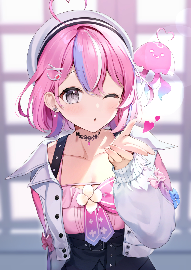 「#とびきりのピンクを魅せて下さい 」|ももしき🍑🧁のイラスト