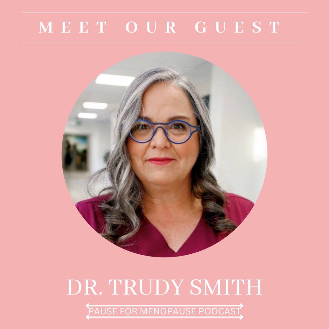 MenopauseAfrica's tweet image. Welcoming our guest for Episode 4, Dr. Trudy Smith, a physician, researcher, and gynecological oncologist from South Africa. Join us as we discuss menopause research in Africa. #GuestIntroduction #MedicalResearch #MenopauseAwareness