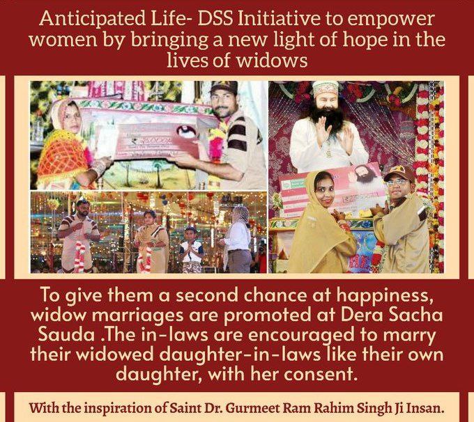 #NewLightOfHope
#NewLightOfHope
#NewLife 
#WidowReMarriage
#AnticipatedLife
#DeraSachaSauda
#SaintDrGurmeetRamRahimSinghJi
#SaintRamRahimJi
#BabaRamRahim
#SaintDrMSG
#SaintDrMSGInsan
#GurmeetRamRahim
#RamRahim

Saint Dr Gurmeet Ram Rahim Singh Ji Insan