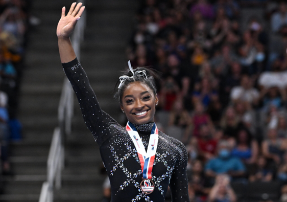 OctagonOAS's tweet photo. History is made! 🥇

@Simone_Biles becomes the first American gymnast to win ✨ 8✨all-around national titles! 💪#SimoneThings https://t.co/G2dzePKcC7 https://t.co/25qXJDjHTt