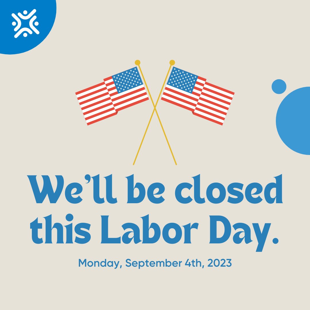 Monday, September 4th Connex will be closed in observance of Labor Day. You can still access your accounts 24/7 with online and mobile banking. Please plan accordingly. All activities will resume on Tuesday, September 5th.