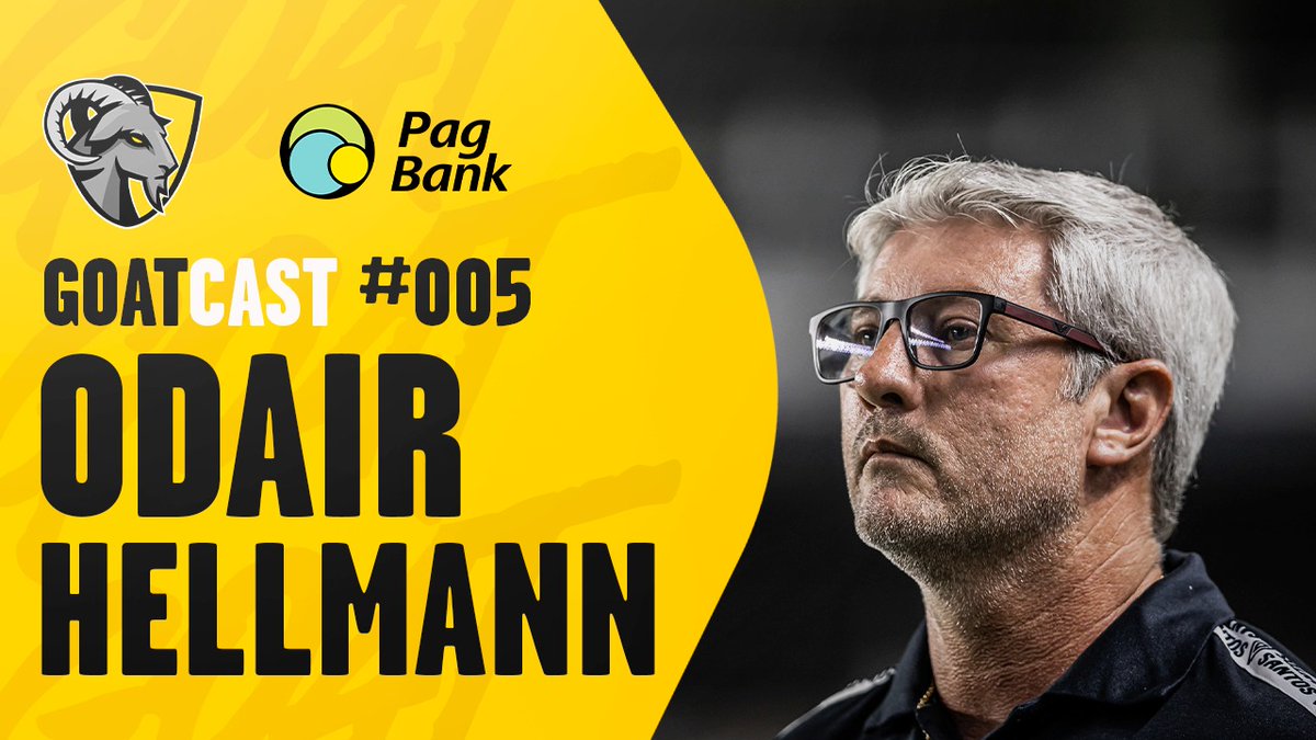 CanalGOATBR's tweet photo. 🔴 O #GOATCAST está no ar AO VIVO!
O convidado de @victorialeitem é Odair Hellmann, ex-treinador do @SantosFC, @FluminenseFC e @SCInternacional! 🐐🎙️
▶️ Acompanhe e participe: https://t.co/xuUDjwH3Js
#LetsGOAT https://t.co/KrMWQlxhed