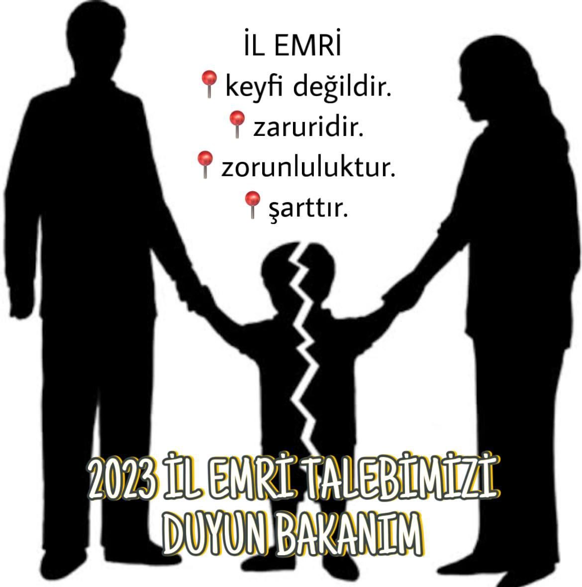 Binlerce öğretmen ailelerine kavuşmak için il emri bekliyor sn bakanım. <a href="/Yusuf__Tekin/">Yusuf Tekin</a> <a href="/cftcblnt/">Bülent ÇİFTCİ</a> <a href="/mebpgm/">Personel Genel Müdürlüğü</a>  #TekYolilEmri