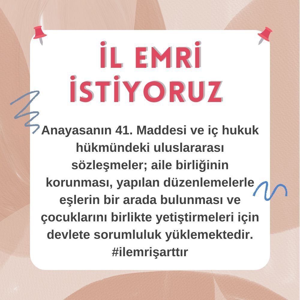 Her değişen bakanda acaba bu defa neler değişecek, ne olacak diye stres yapmaktan mesleğimizi sağlıklı icra edemez olduk. Yıllardır uygulanan il emrini bu yıl da istiyoruz. Biz sadece ailemizi istiyoruz artık.
<a href="/Yusuf__Tekin/">Yusuf Tekin</a>
<a href="/tcmeb/">Millî Eğitim Bakanlığı</a>
#TekYolilEmri