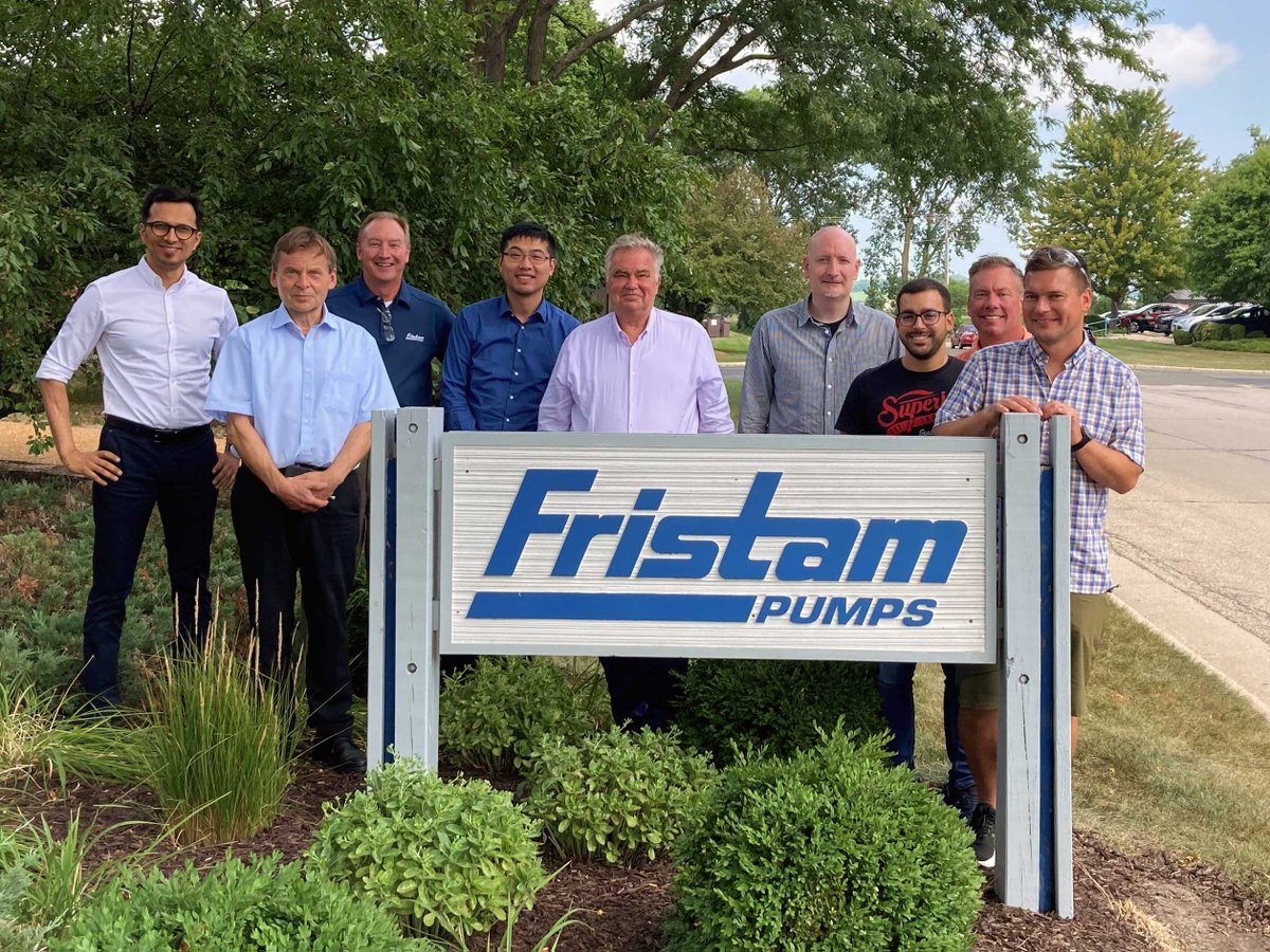Fristam Pumps USA recently hosted an International Manufacturing Summit in Middleton, WI. Fristam Germany, China, and India attended to see the latest innovations, tools, and technologies that make Fristam the premier manufacturer of hygienic stainless steel pumps and mixers.