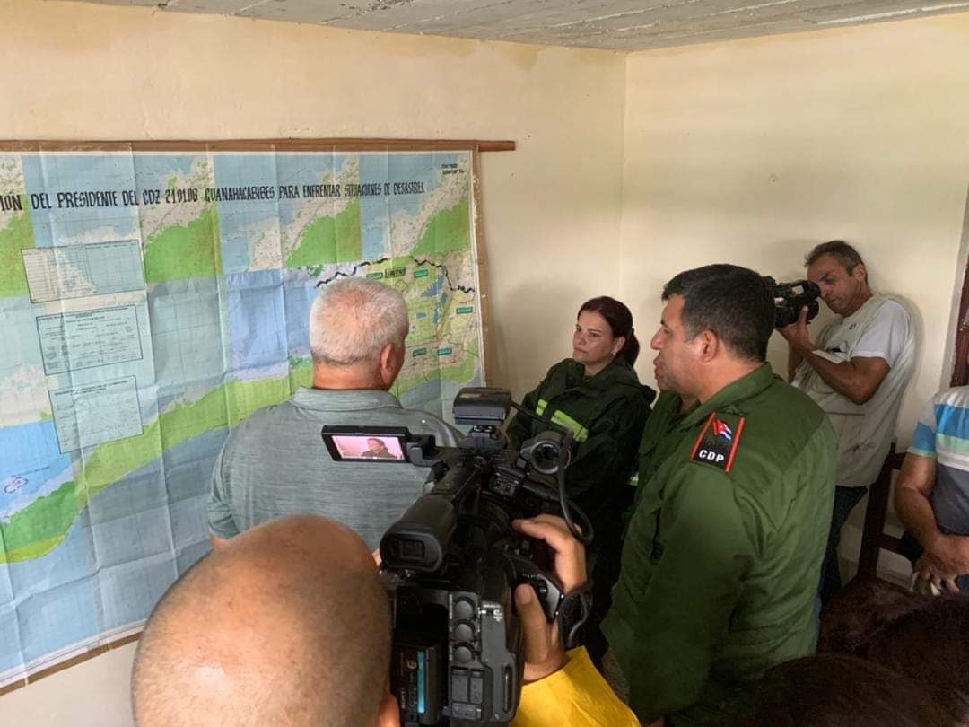 YamileRamosCord's tweet photo. En la ZD Guanahacabibes también conocimos sobre las medidas adoptadas para la protección a la población. #Sandino #PinardelRío @DiazCanelB @DrRobertoMOjeda https://t.co/AAwy2i3OAF