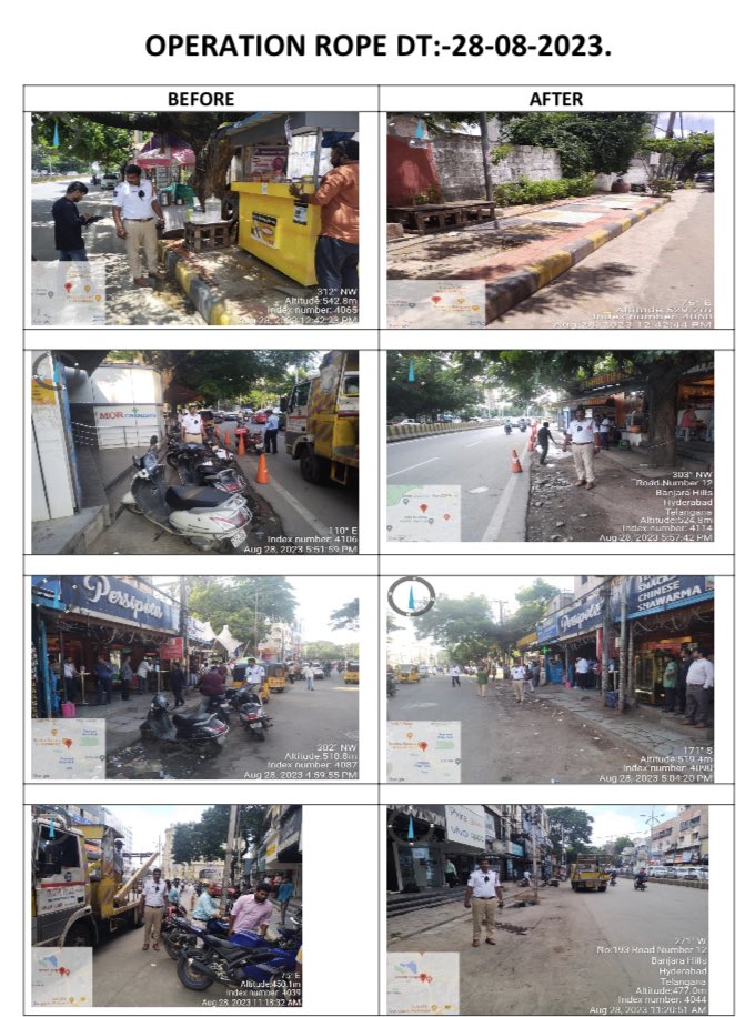 insptr_bhills's tweet photo. #HYDTPinfo
Today, conducted Operation #ROPEhydtp from Road No.12 to ICCC and booked cases against the parking and footpath encroachment.
@HYDTP https://t.co/OxcCzD5v9x