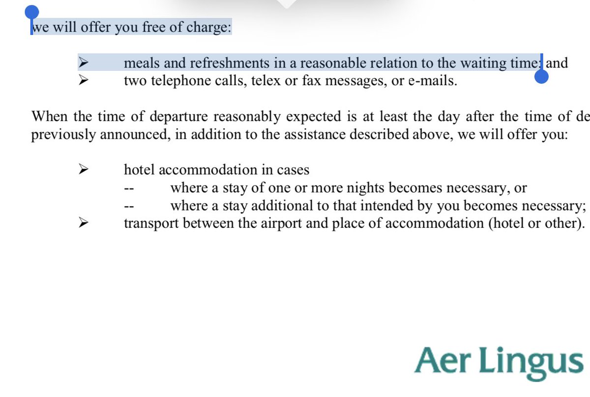 The40Watt's tweet photo. @AerLingus Sitting on a plane in Dublin Airport for more than 3 hours. Surely a Custard Cream doesn't count as a 'meal' that is mentioned in your Aerlingus Delay Notice document? Can we expect something proper? https://t.co/GFplMPbajv