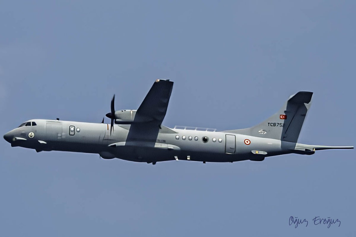 OguzEroguz1's tweet image. #TurkishNavy's #ATR #P72 maritime patrol aircraft #TCB752