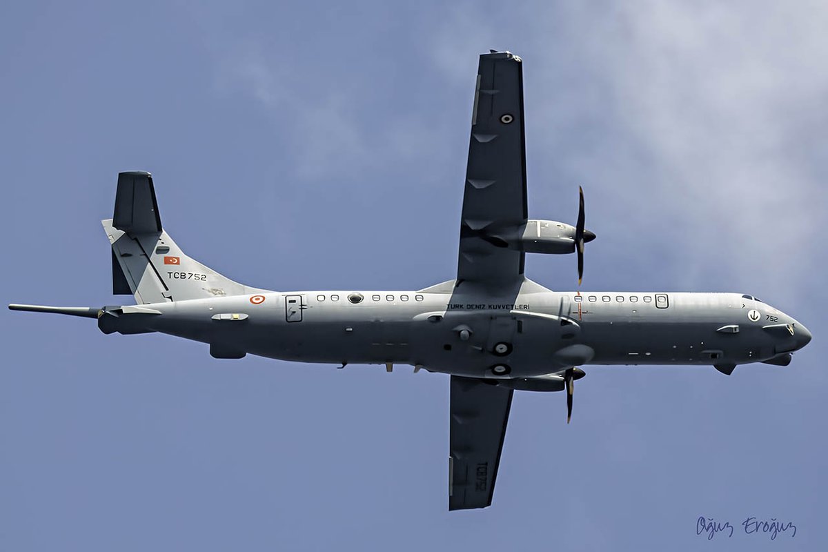 OguzEroguz1's tweet image. #TurkishNavy's #ATR #P72 maritime patrol aircraft #TCB752