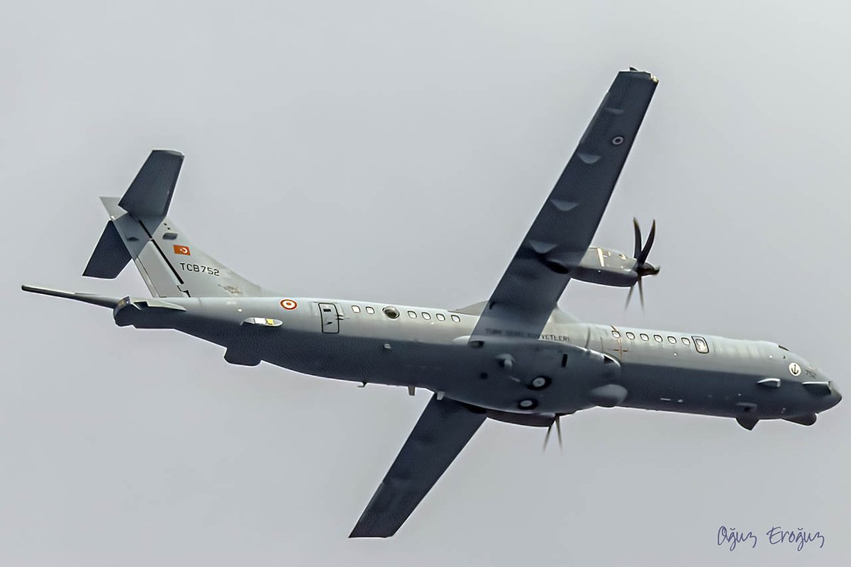 OguzEroguz1's tweet image. #TurkishNavy's #ATR #P72 maritime patrol aircraft #TCB752