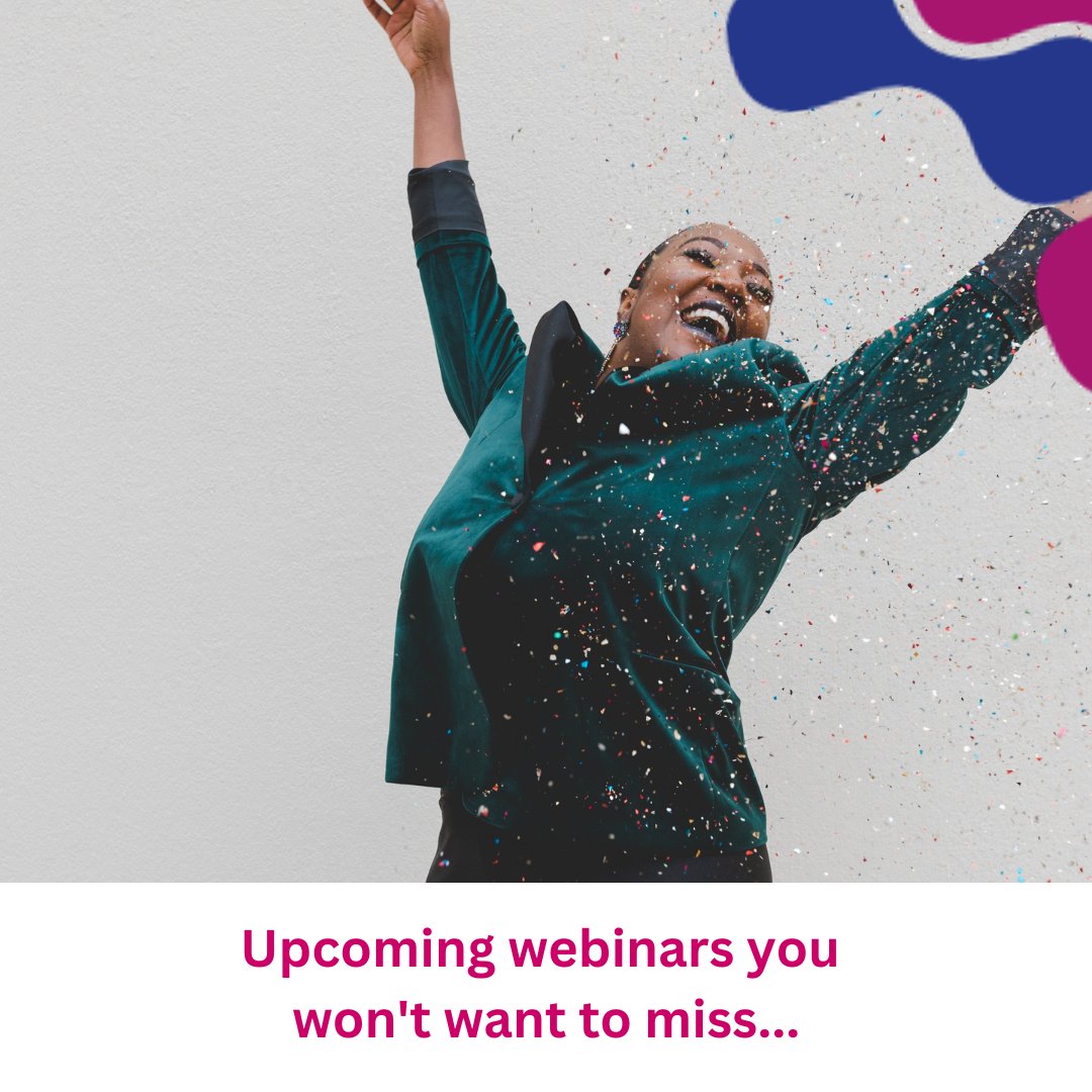 We've lined up a series of captivating webinars for the rest of the year that you won't want to miss.

Expand your horizons with our thought-provoking discussions &amp; expert advice. 

Secure your spot NOW for these FREE upcoming webinars >>> bit.ly/3OsQ7sR